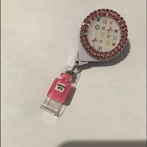 Designer inspired badge reel